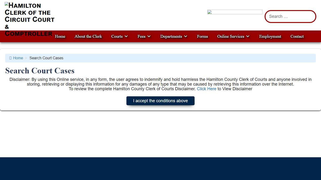 Search Court Cases – Hamilton Clerk of the Circuit Court & Comptroller